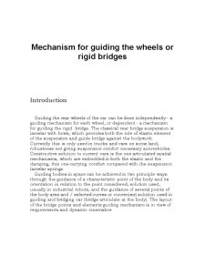 Mechanism for Guiding the Wheels or Rigid Bridges - Pagina 1