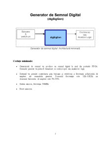 Realizarea unei surse de semnal digital programabilă - Pagina 2