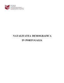 Natalitatea demografică în Portugalia - Pagina 1