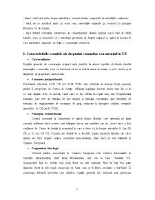 Condițiile aplicării dreptului comunitar concurențial intreprinderilor. Înțelegerea și autonomia participanților - Pagina 2