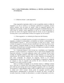 Cererea și ofertă pe piața asigurărilor din România - Pagina 4