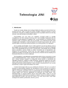 Java - Tehnologia JINI - Pagina 1
