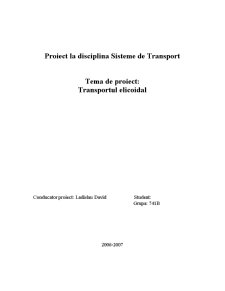 Transportor Elicoidal - Pagina 1