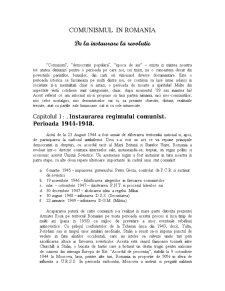 Comunismul în România - Pagina 1