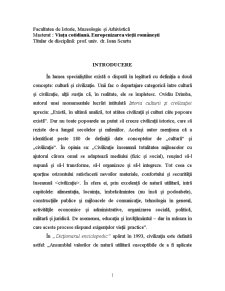 Viața cotidiană - europenizarea vieții romanești - Pagina 1