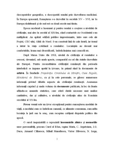 Viața cotidiană - europenizarea vieții romanești - Pagina 3