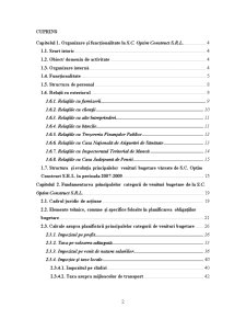 Studiu Monografic - Fundamentarea și Realizarea Veniturilor Bugetare la SC Optim Construct SRL - Pagina 2