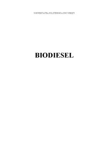 Biodiesel - Pagina 1