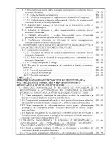 Directii si Modalitati Manageriale pentru Eficientizarea Activitatilor de Combatere a Fraudei Economico-Financiare la Nivelul Judetului Sibiu - Pagina 5