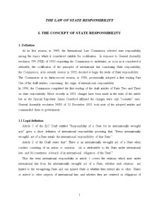 The law of state responsibility - Pagina 1