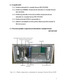 Studierea posibilităților funcționale ale sistemului de comutație Siemens Hicom 300H - funcția persi și parametrii ei de bază - Pagina 2