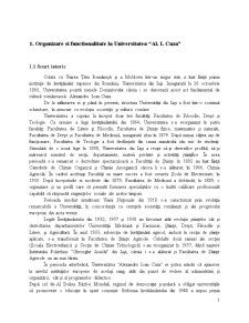 Fundamentarea și finanțarea cheltuielilor bugetare la Universitatea Alexandru Ioan Cuza - Pagina 1
