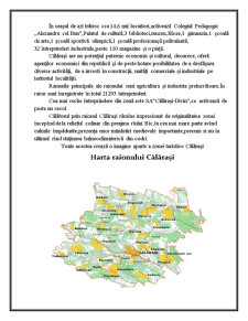 Analiza-diagnostic social-economică a Localității Călărași în Vederea Includerii Acesteia în Circuitul Turistic Rural al Republicii Moldova - Pagina 4