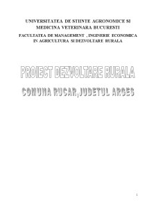 Prezentarea Comunei Rucăr, Județul Argeș - Pagina 1