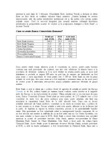 Fuziuni și achiziții - Erste vs BCR - Pagina 4