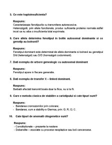 Întrebări genetică examen Titu Maiorescu - Pagina 2