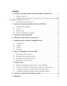 Prezentarea Direcției Generale a Finanțelor Publice a Județului Iași - Pagina 1
