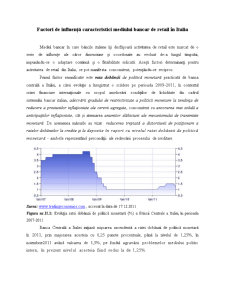 Factori de Influență Caracteristici Mediului Bancar de Retail în Italia - Pagina 1