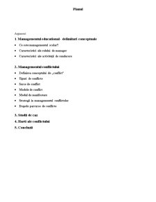Eficiență managerială în ameliorarea conflictelor la nivelul organizațiilor școlare - Pagina 2