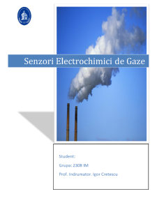 Senzori electrochimici de gaze - Pagina 1