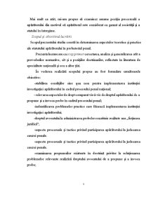 Aspecte Procesuale și Tactice a Participării Apărătorului în Probatoriul Penal - Pagina 4