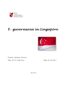 E-Guvernarea în Singapoare - Pagina 1