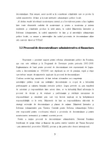 Impactul procesului de descentralizare a administrației publice din România asupra deciziilor în administrația publică - Pagina 5