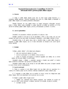 Standardul Internațional de Contabilitate 24 - Pagina 1