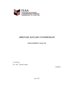 Orientări Bancare Contemporane - Pagina 1