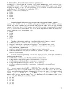 Bazele Contabilitatii - Grile - Pagina 2