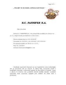 Plan de afaceri al unei fabrici de pâine - Pagina 2