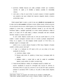 Criterii de convergență nominală. cazul României - Pagina 2