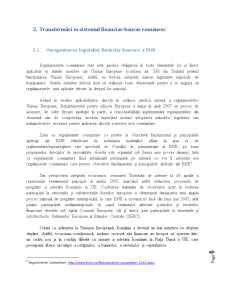 Transformări în Sistemul Financiar-bancar Românesc și în Politica Monetară în Contextul Integrării Europene - Pagina 4
