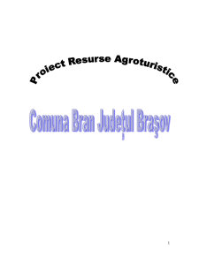 Resurse agroturistice - Comuna Bran - Pagina 1