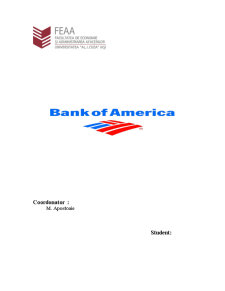 Bank of America - Pagina 1