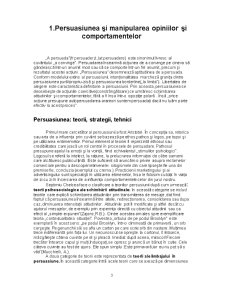 Persuasiunea și Cenzura în Comunicare - Pagina 3