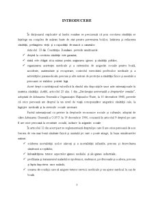 Sistemul de Ocrotire a Sănătății în România - Pagina 3