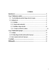 Patologii complexe neuropsihice - autismul, sindromul Asperger - teorii tradiționale și moderne privind diagnosticul și terapia - Pagina 2