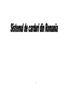Sistemul de carduri din România - Pagina 1