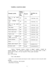 Analiza Costurilor de Fabricație a Produselor din Cartofi - Chipsurile - Pagina 3