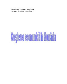 Creșterea economică în România - Pagina 1