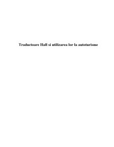 Traductoare Hall și Utilizarea lor la Autoturisme - Pagina 1