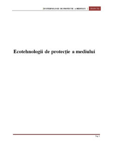 Ecotehnologii de protecție a mediului - Pagina 2