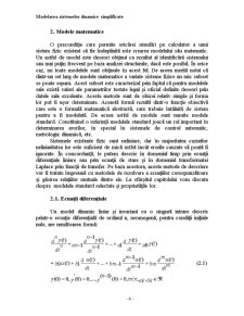Modelarea Sistemelor Matematice Simplificate - Pagina 1