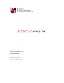 Monografie Raiffeisen - agenția Târgu Ocna - Pagina 1