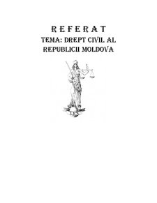 Drept Civil al Republicii Moldova - Pagina 1