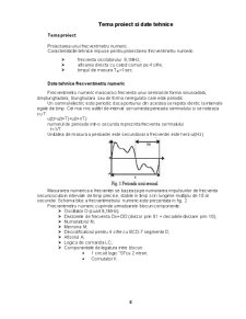 Proiectarea unui frecvențmetru cu circuite numerice - Pagina 2