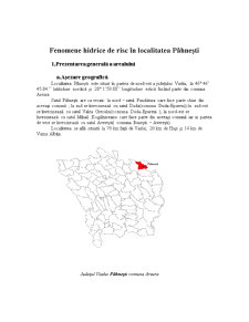 Fenomene Hidrice de Risc în Localitatea Pâhnești - Pagina 1