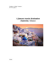 A Famous Tourist Destination - Santorini Greece - Pagina 1