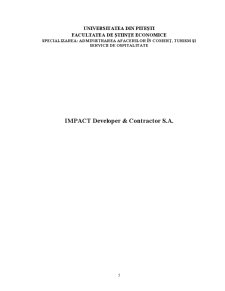 Plan de Afaceri - Impact Developer & Contractor SA - Pagina 2